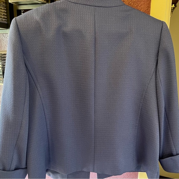 Tahari Arthur S. Levine Blue/Lavender blend Blazer - Picture 3 of 3
